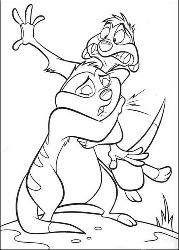 Kids-n-fun.com | 92 coloring pages of Lion King